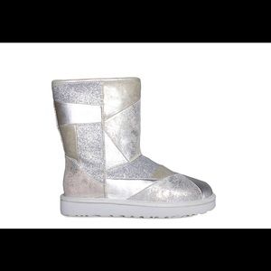 black patchwork uggs
